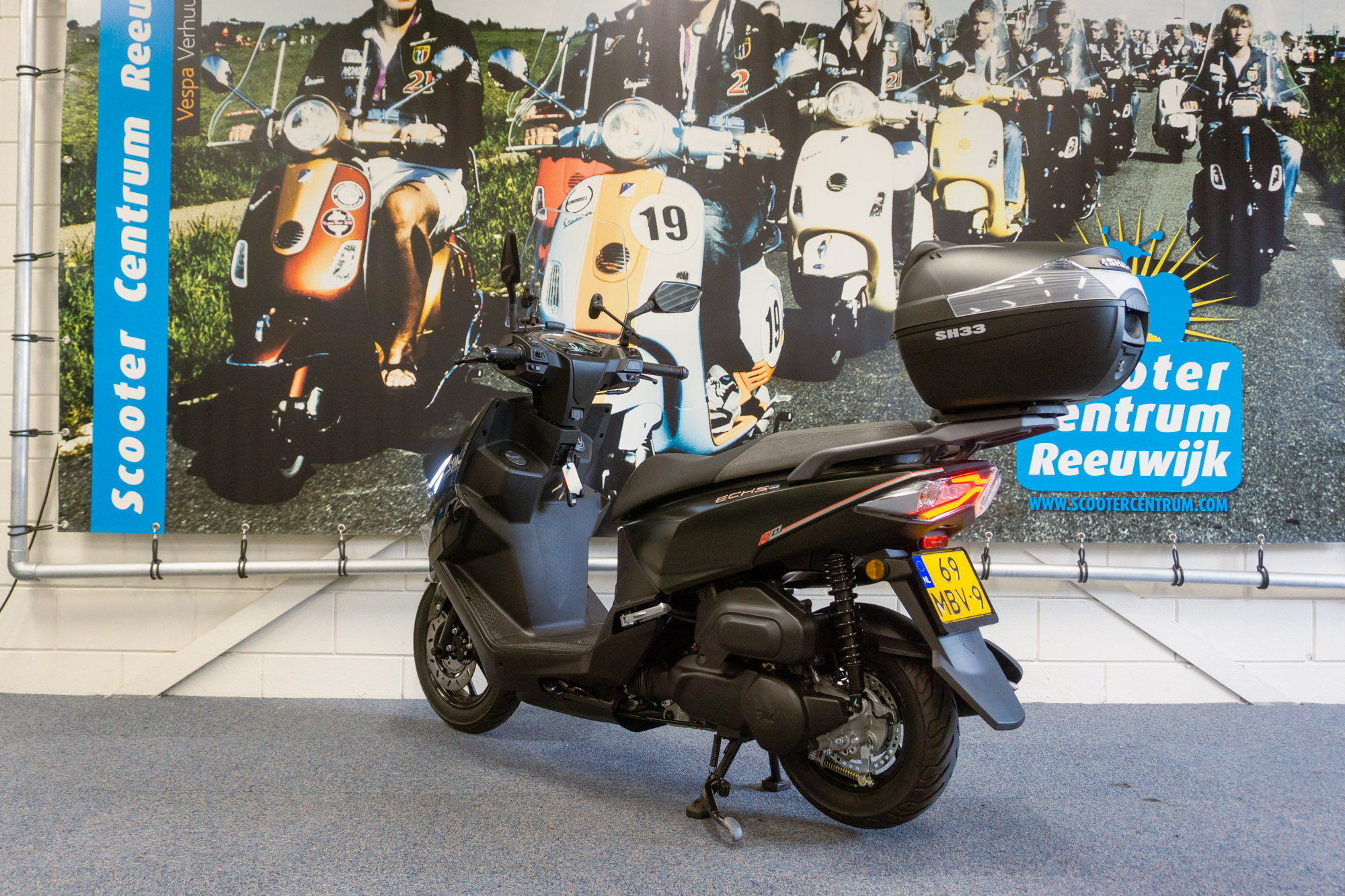 Sym Echs 125 Matzwart - 2026