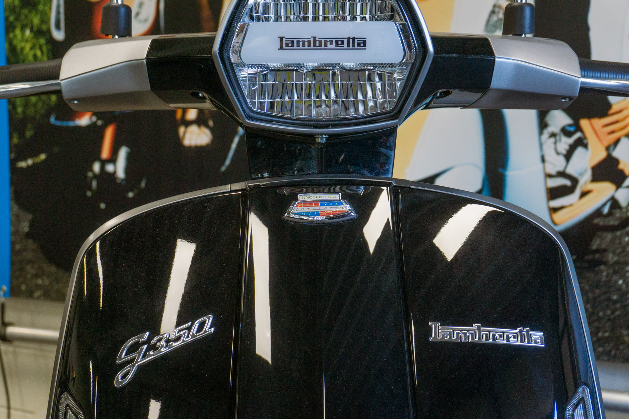 Lambretta G Series G350 Black Euro 5 330cc - Motorscooter