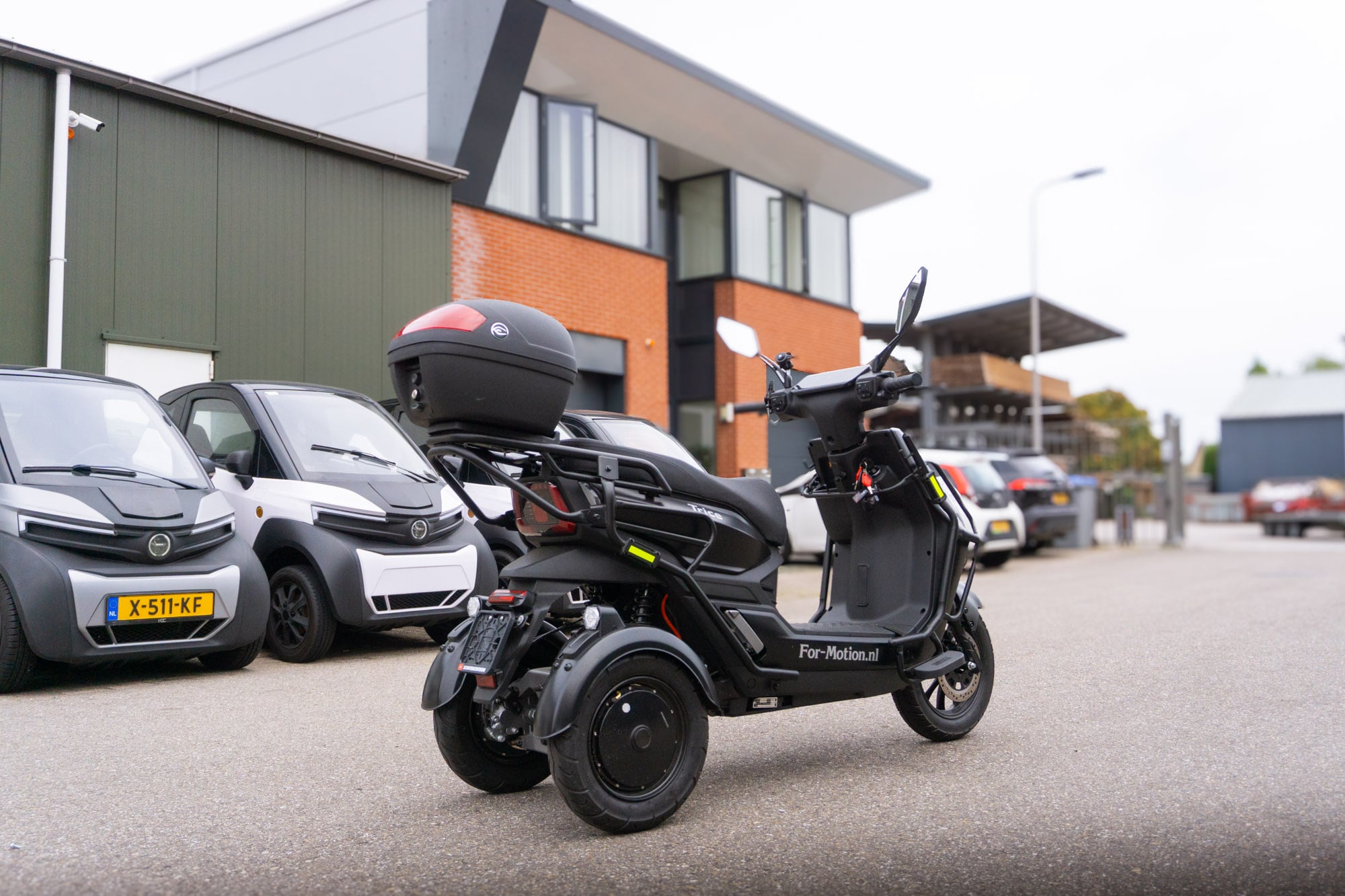 For Motion Trice Elektrische scootmobiel driewieler - Zwart - 2026