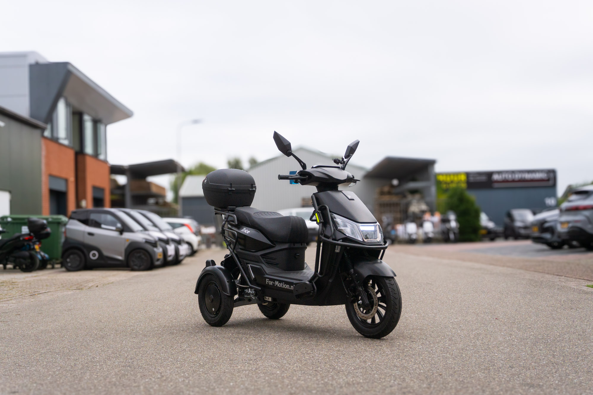 For Motion Trice Elektrische scootmobiel driewieler - Zwart - 2026