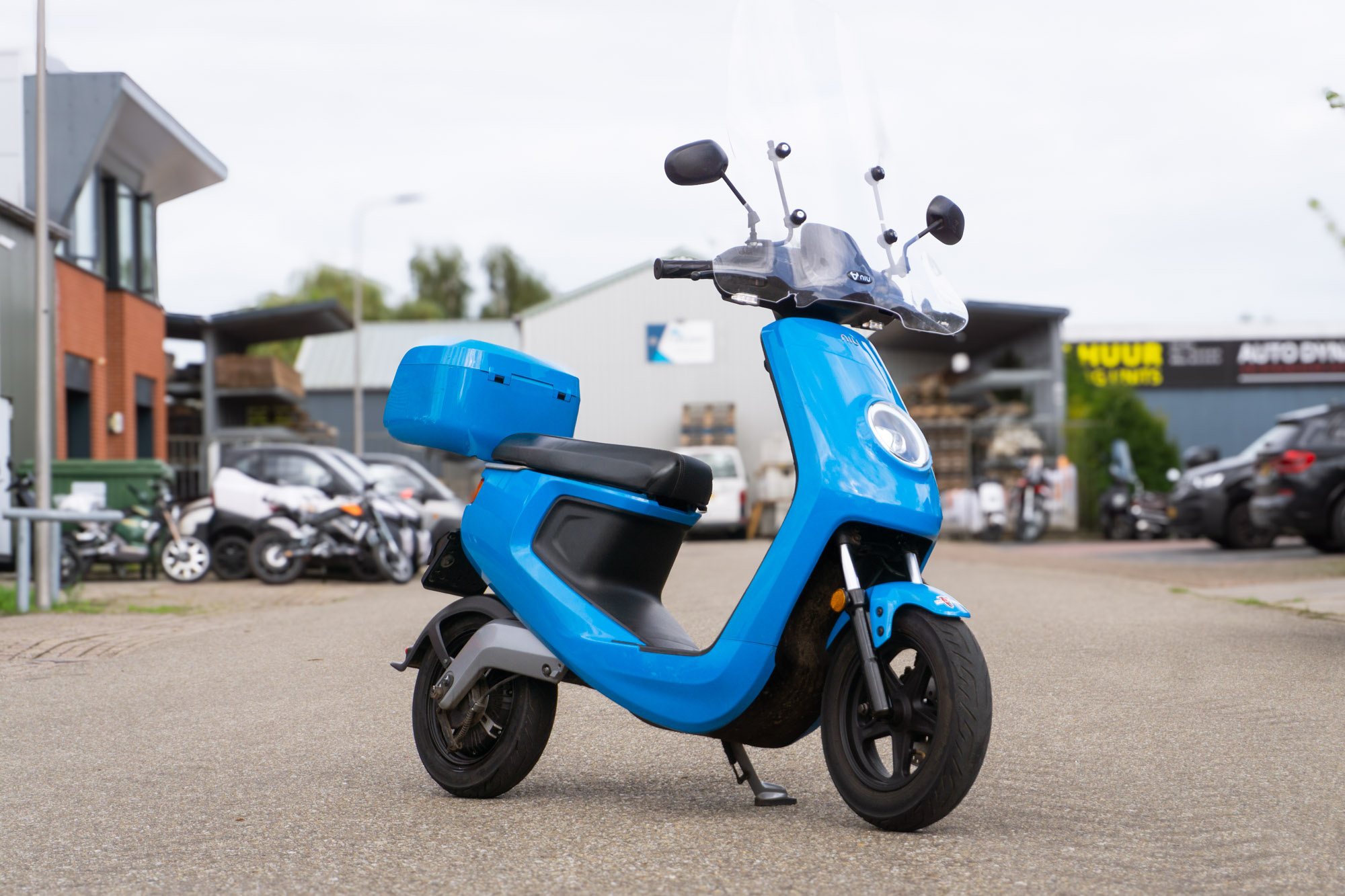 NIU M1 Pro blauw 25km/u - 2018