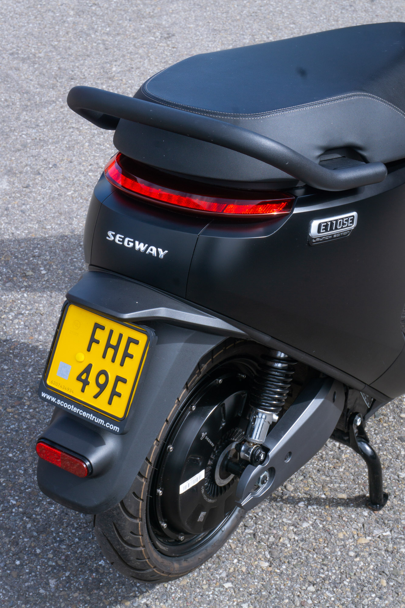 Segway E110se launch edition 45km/u Jet Black Mat - 2021