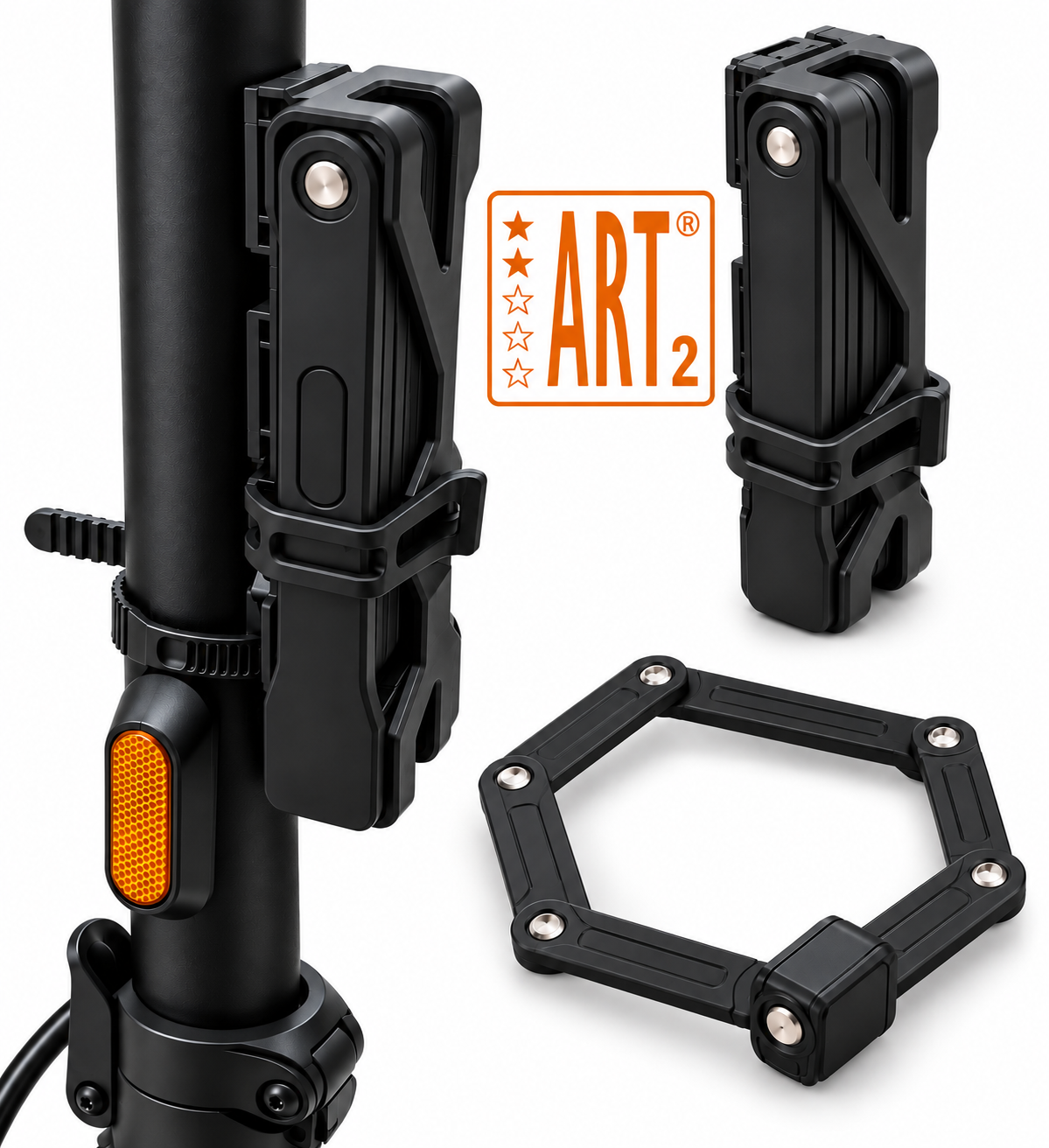 ART 2 Vouwslot E-step Inclusief Montagehouder