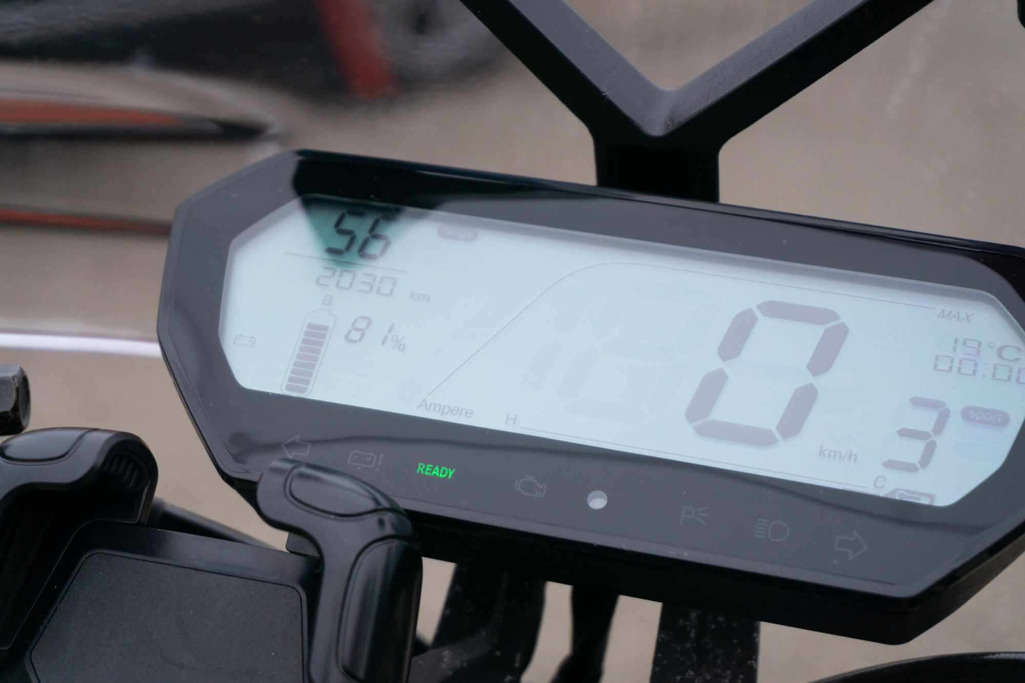 Super Soco Vmoto CPX Rood/Zwart 45km/u – 2022