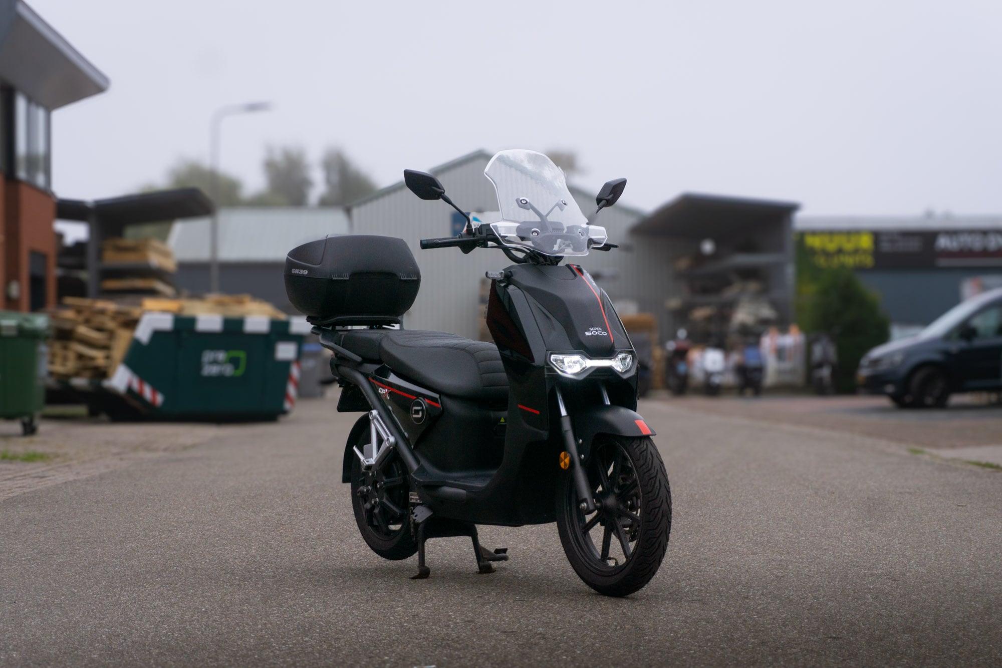 Super Soco Vmoto CPX Rood/Zwart 45km/u – 2022