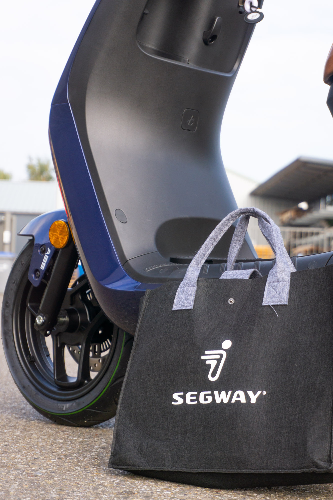 Segway E250S Atlantic Blue – 90km/u Elektrische Motorscooter