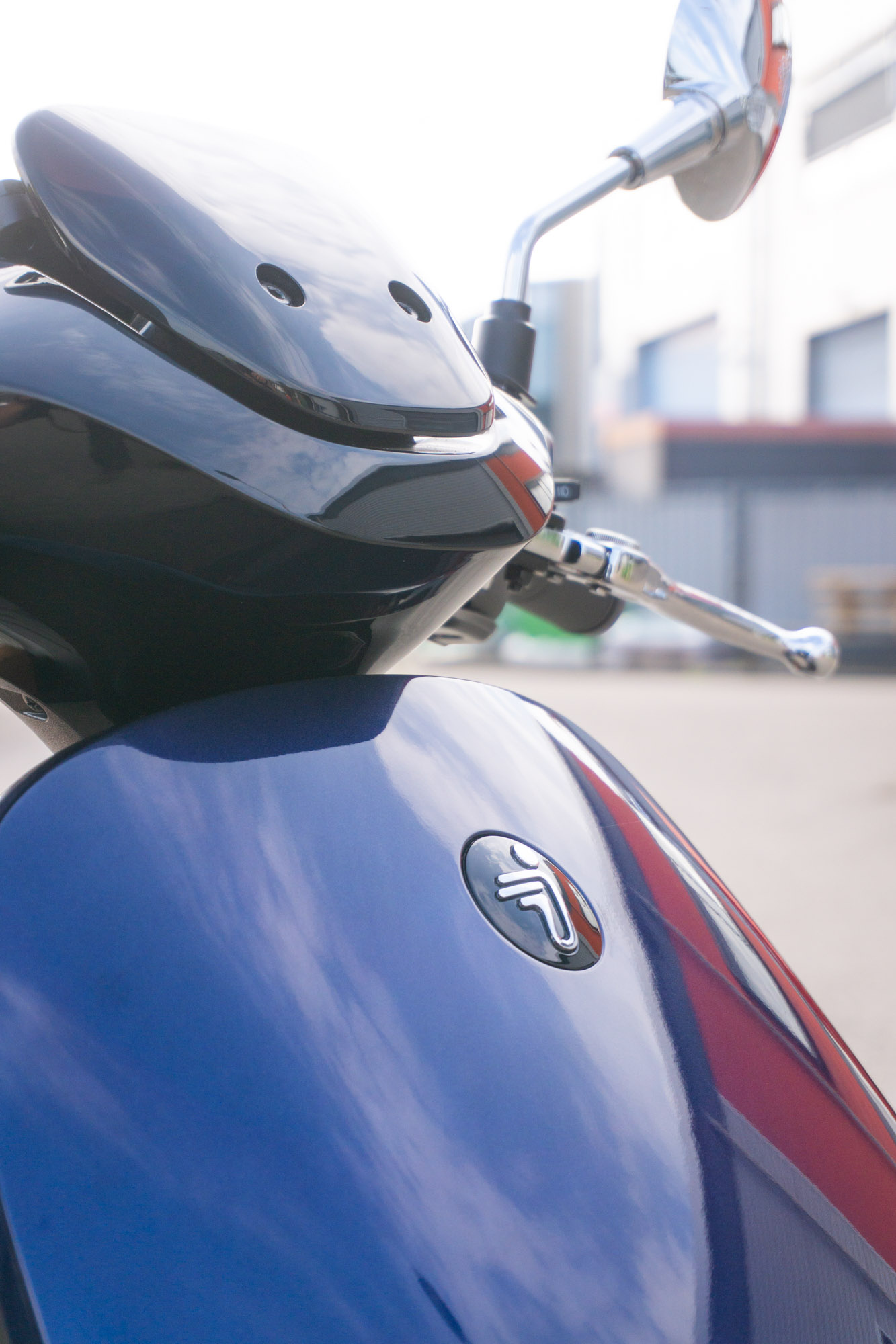 Segway E250S Atlantic Blue – 90km/u Elektrische Motorscooter