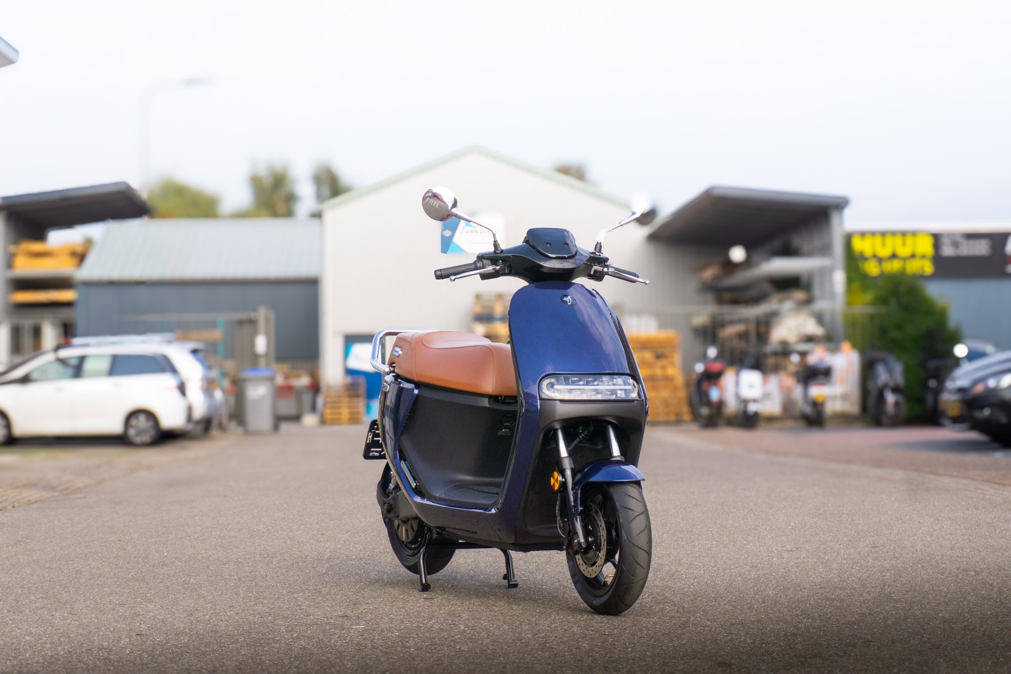 Segway E250S Atlantic Blue – 90km/u Elektrische Motorscooter