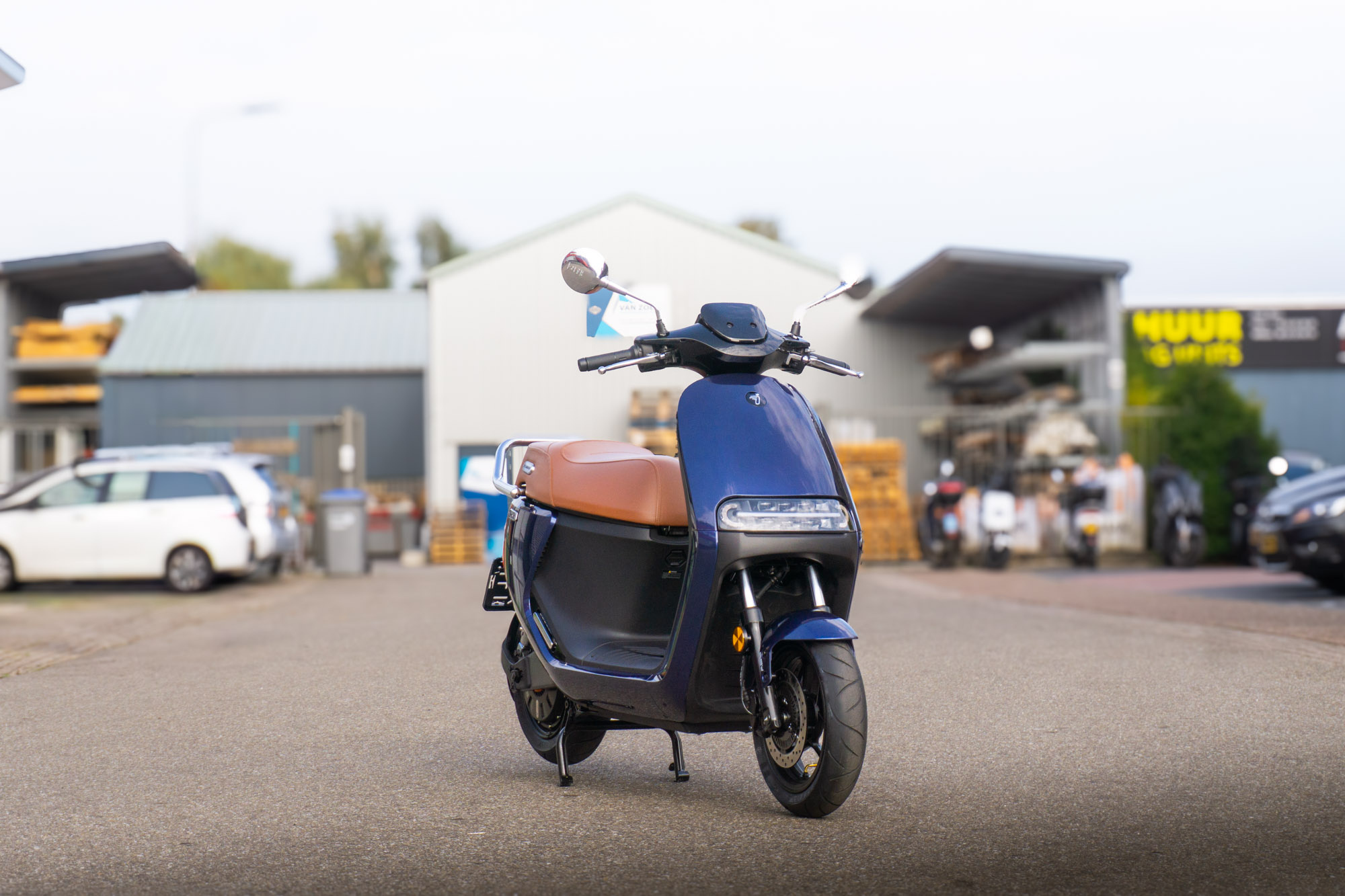 Segway E250S Atlantic Blue – 90km/u Elektrische Motorscooter
