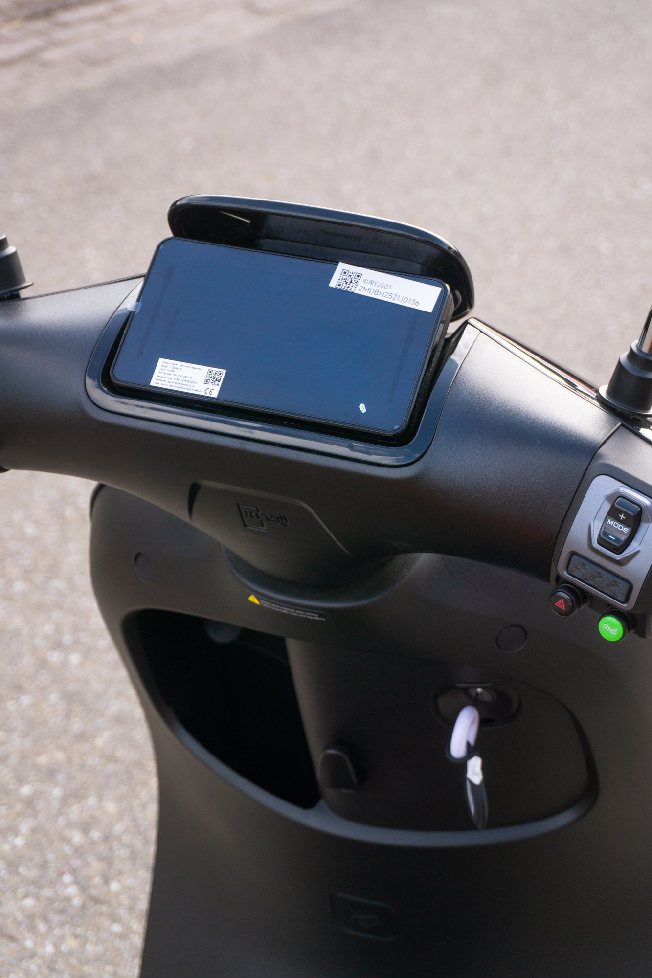 Segway E250S Atlantic Blue – 90km/u Elektrische Motorscooter