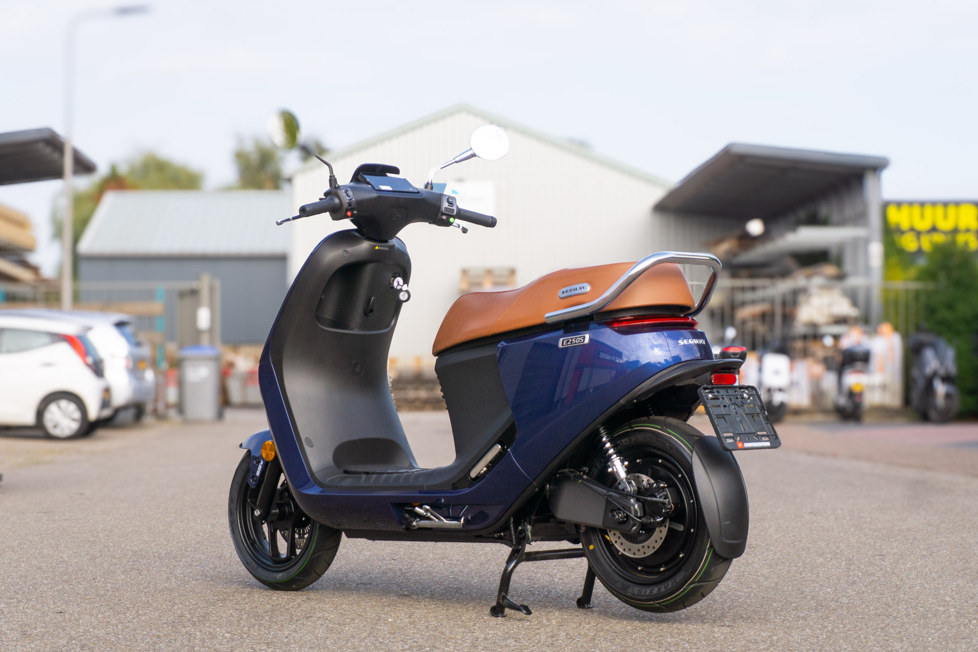 Segway E250S Atlantic Blue – 90km/u Elektrische Motorscooter