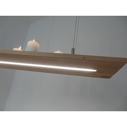 Hanging lamp wood beech ~ 80 cm