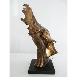 Burl sculpture en bois