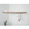Lampe suspendue bois clair hêtre ~ 120 cm