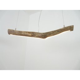 small LED driftwood lamp hanging lamp ~ 80 cm