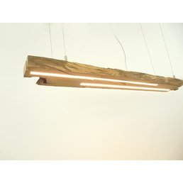 LED lamp hanging lamp wood antique beams ~ 116 cm