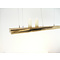 LED Lampe Hängelampe Holz antik Balken ~ 109 cm
