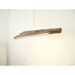 LED driftwood lamp with top and bottom light ~ 99 cm
