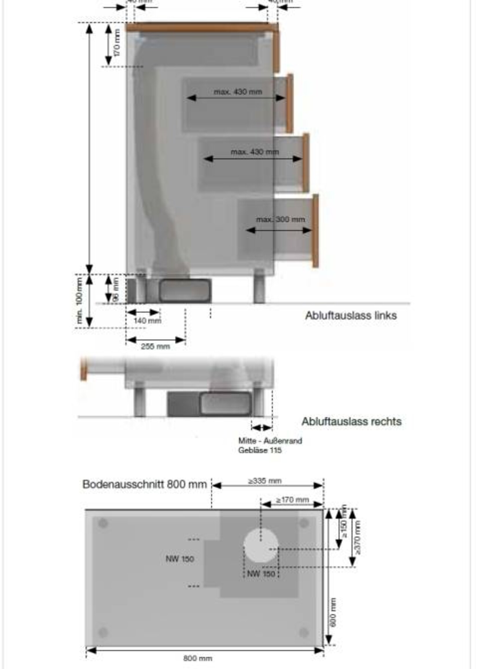 Küppersbusch KMI8500.0SR inductiekookplaat met afzuiging