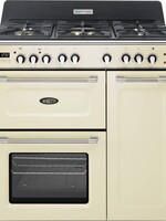 Boretti CBFG903OW fornuis oud wit - 90 cm