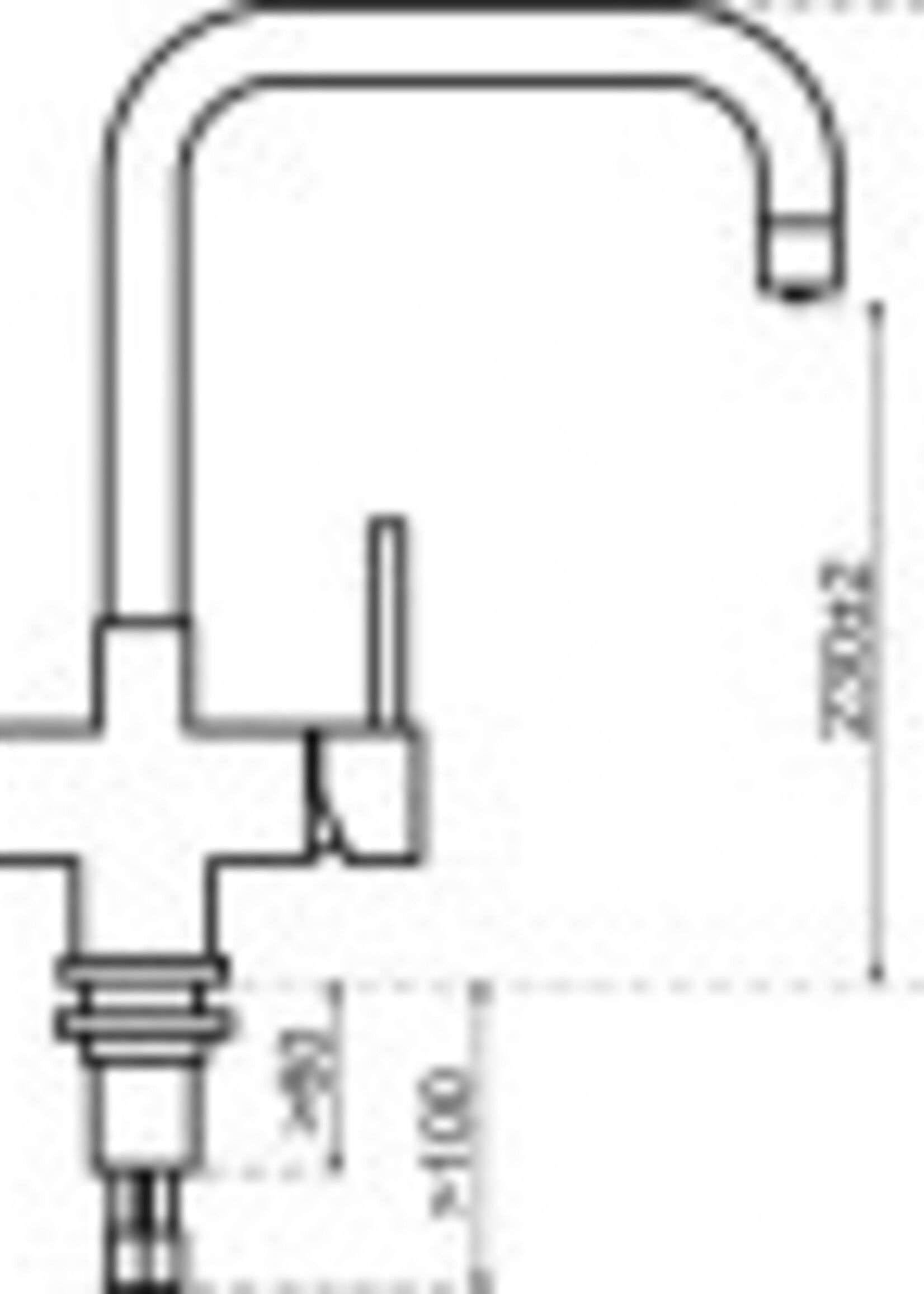 Selsiuz 350244 3-in-1 Kokend-Water Kraan met Combi Extra Boiler - Gun Metal