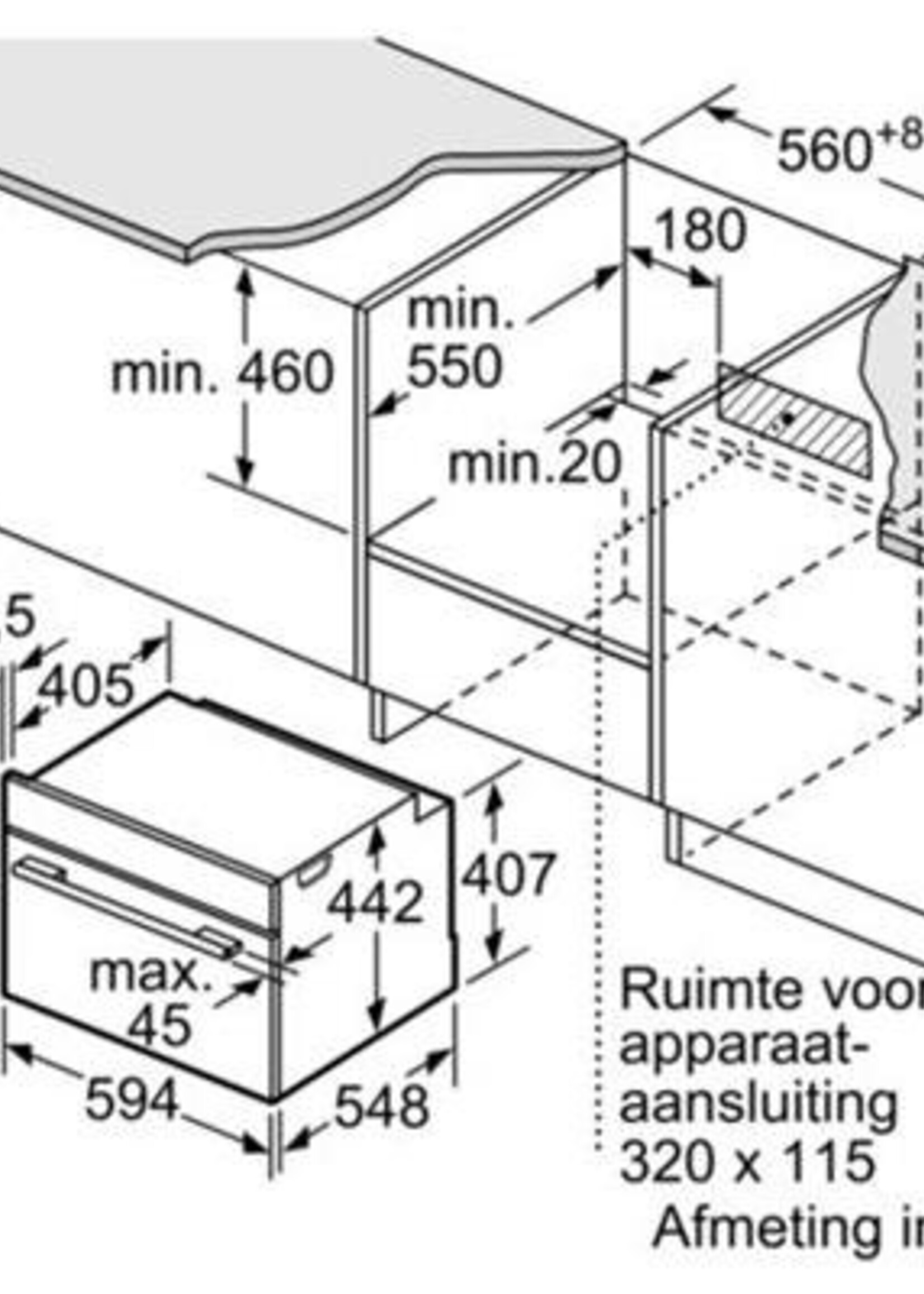 Siemens CM836GNB6 studioLine combi-magnetron (black steel)