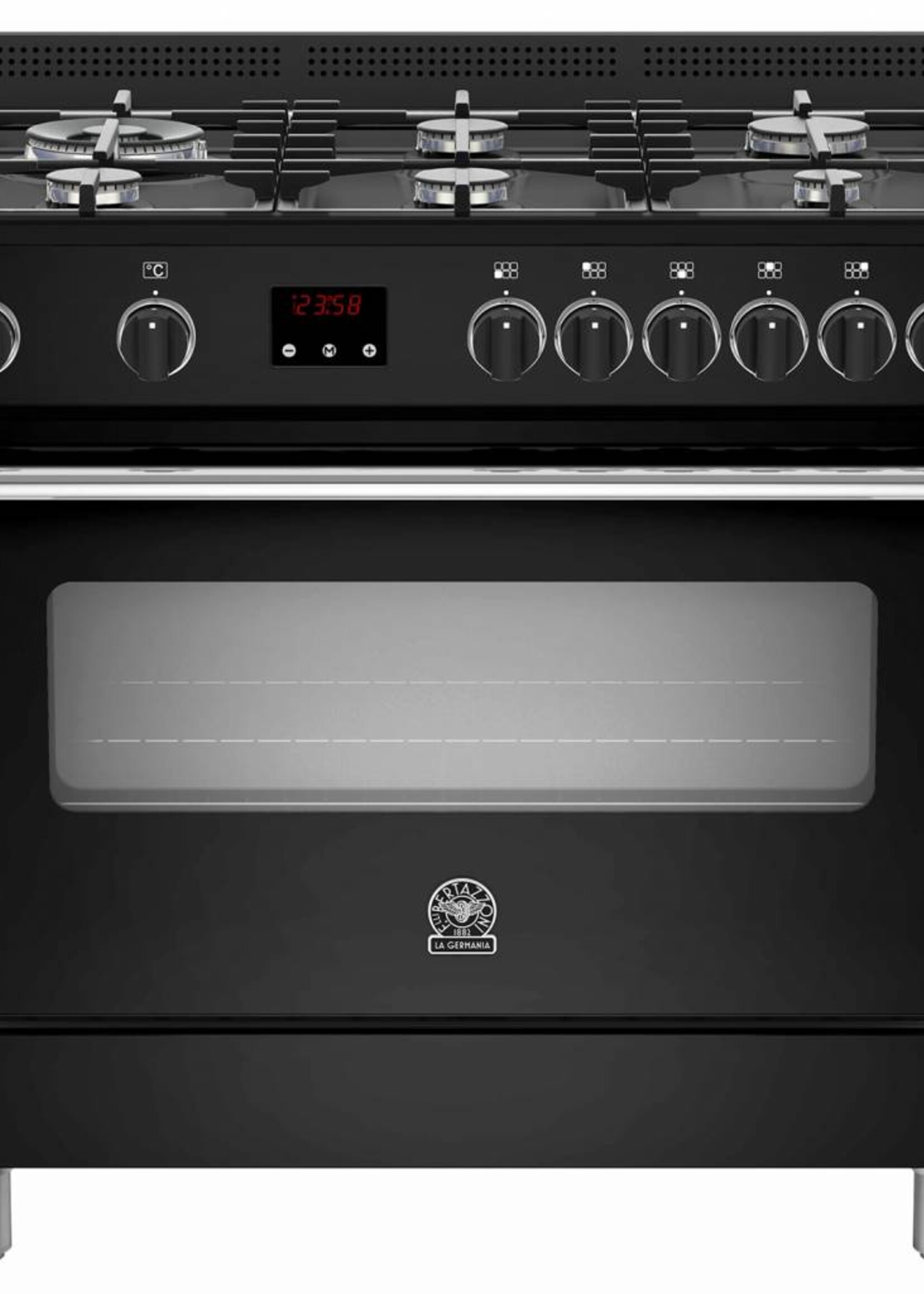 Bertazzoni AMS96L61CZWA vrijstaand fornuis 90cm
