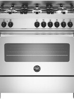 Bertazzoni MAS906MFESXE 90cm fornuis