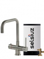Selsiuz Selsiuz 350216 3-in-1 Haakse Kokend Waterkraan - Inox