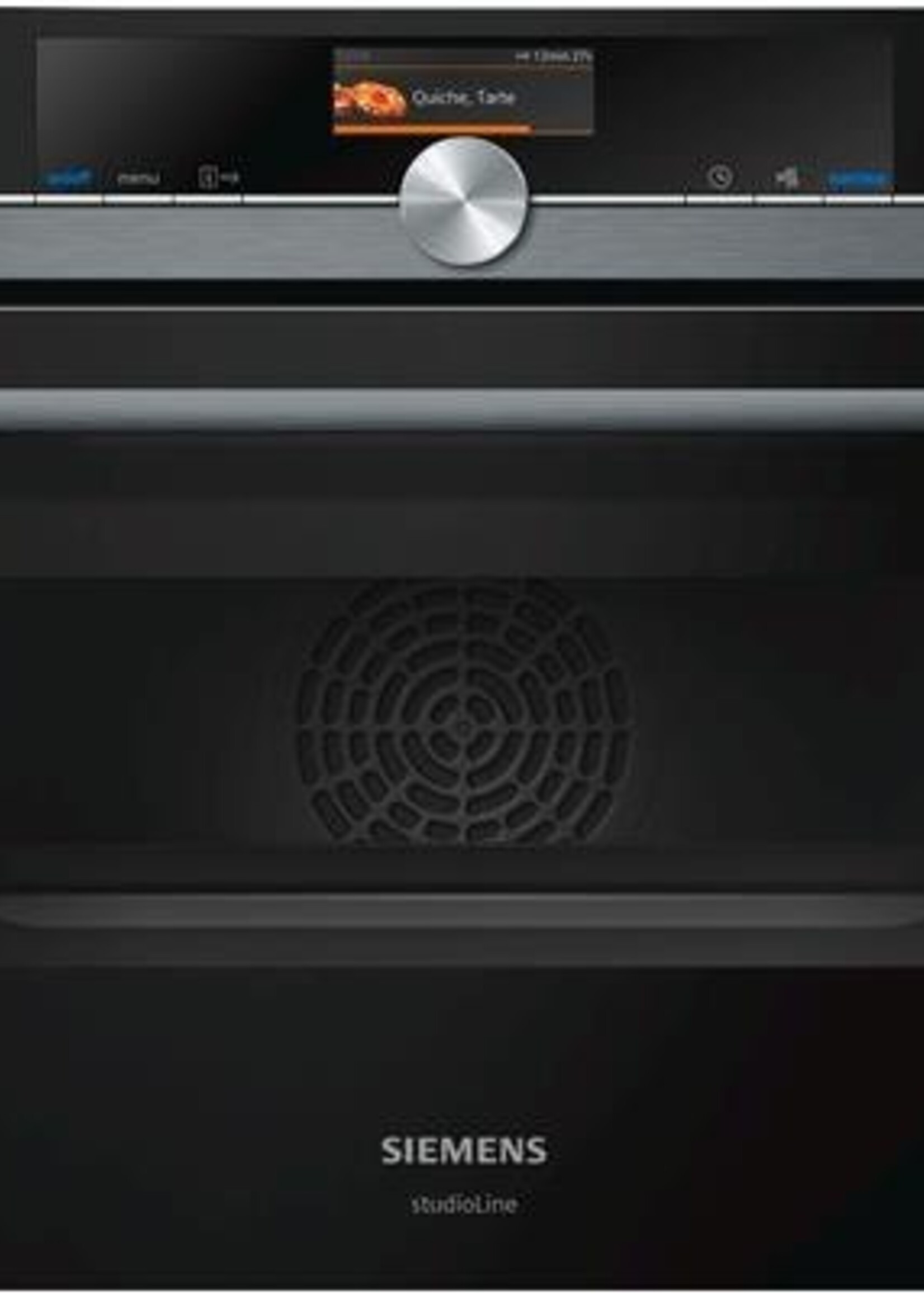 Siemens CM836GNB6 studioLine combi-magnetron (black steel)