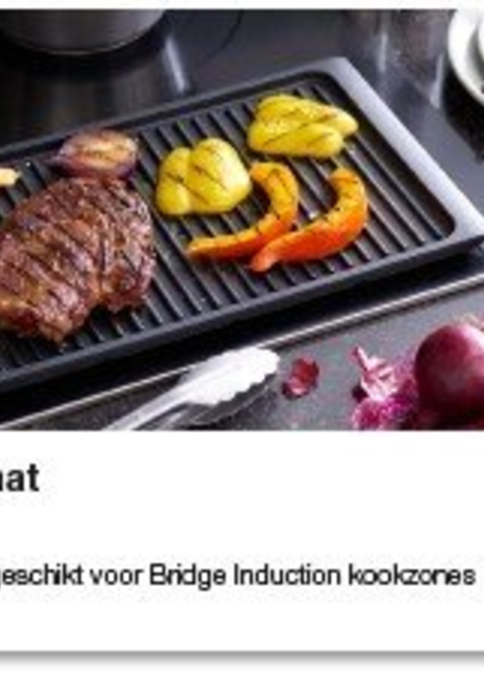 Atag IG9571MBA Inductie kookplaat met wok - 90 cm