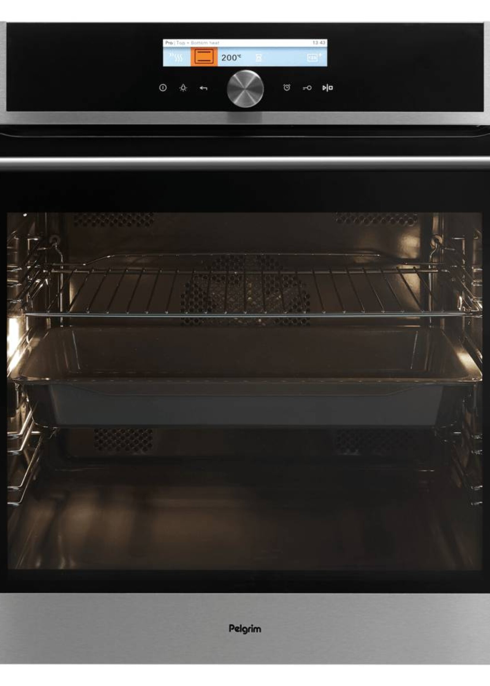Pelgrim OVP826RVS oven nis 60 met pyrolyse