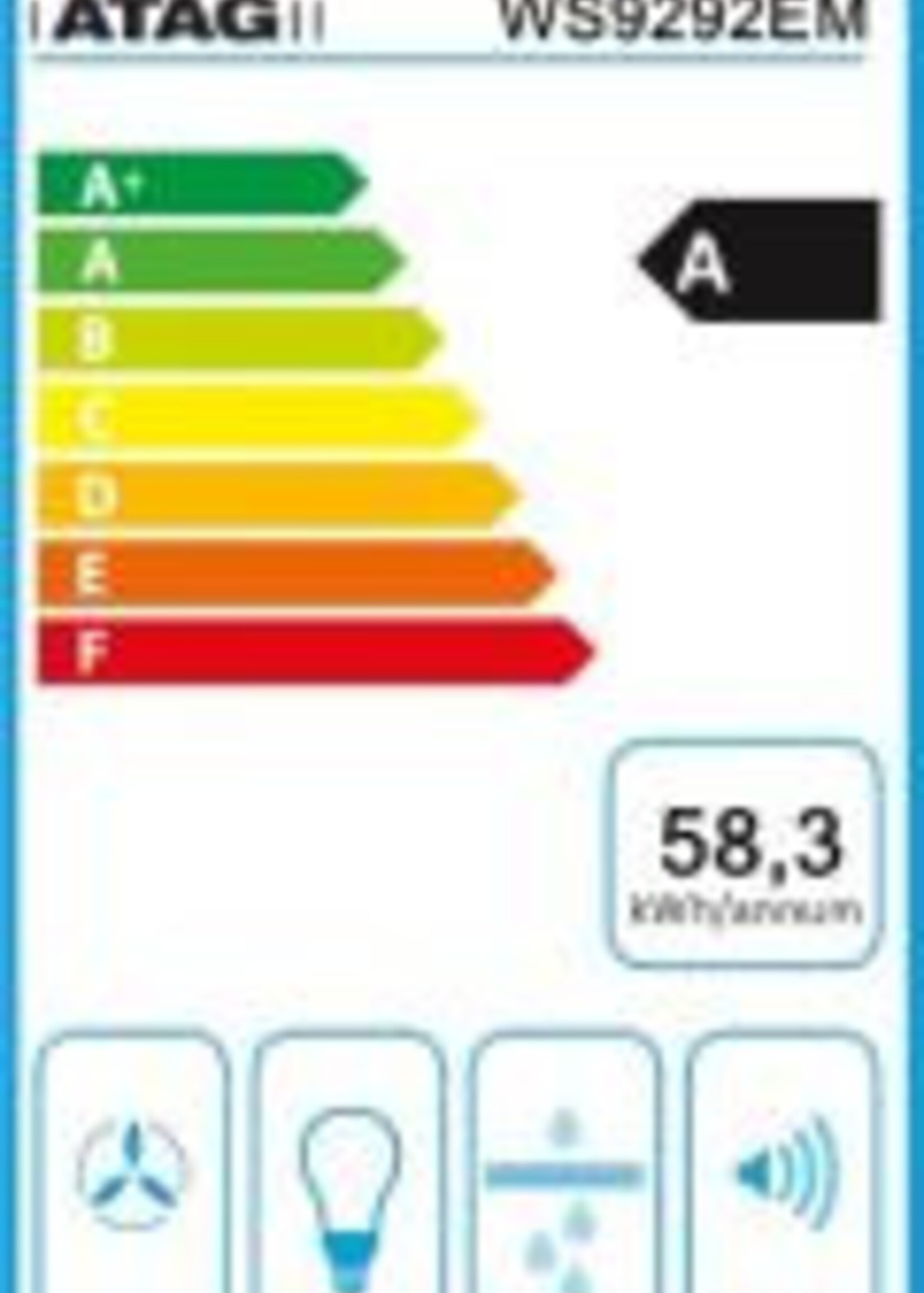 Atag WS90292EM afzuigkap 90 cm