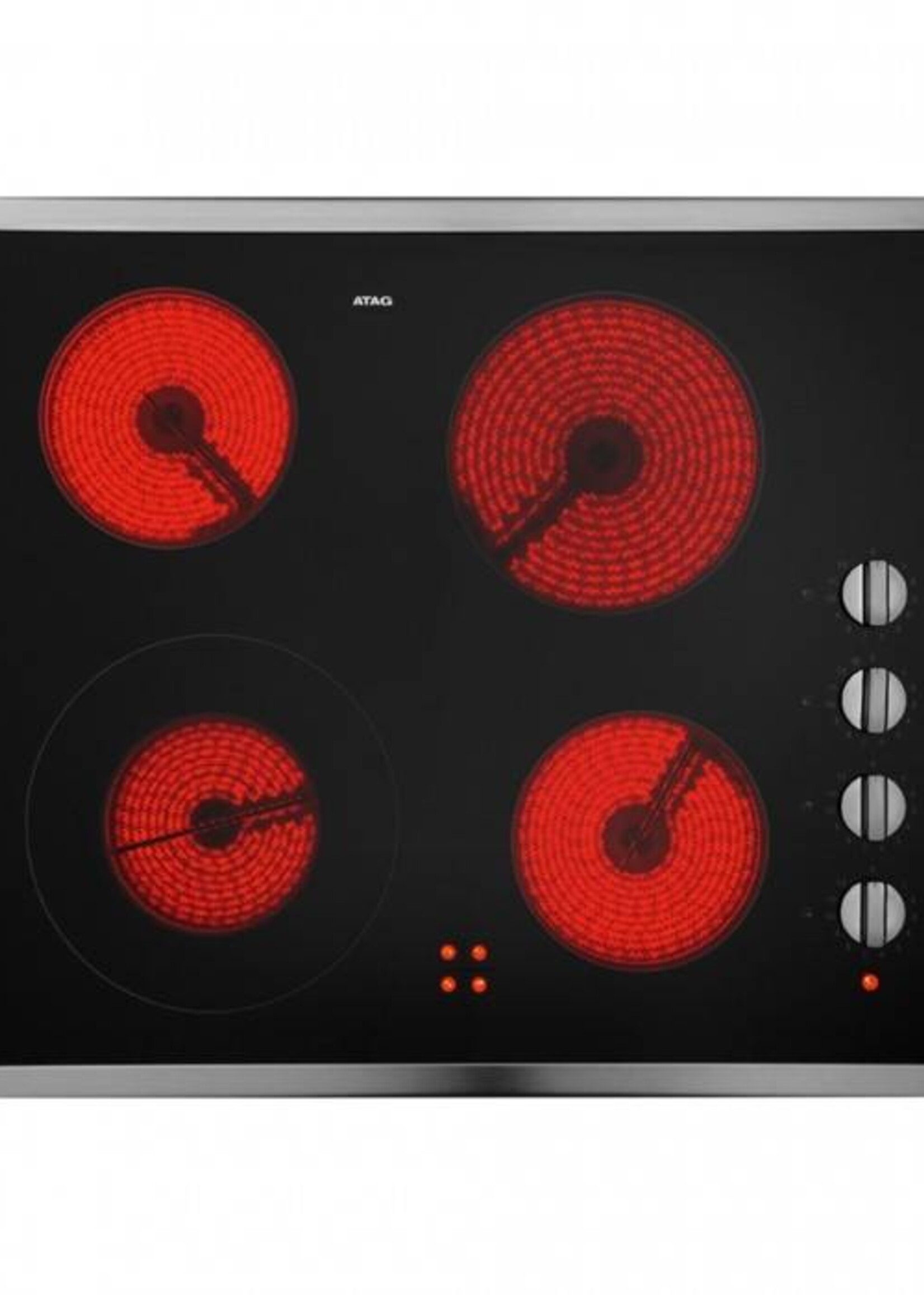 Atag HL6271E keramische kookplaat met draaiknop