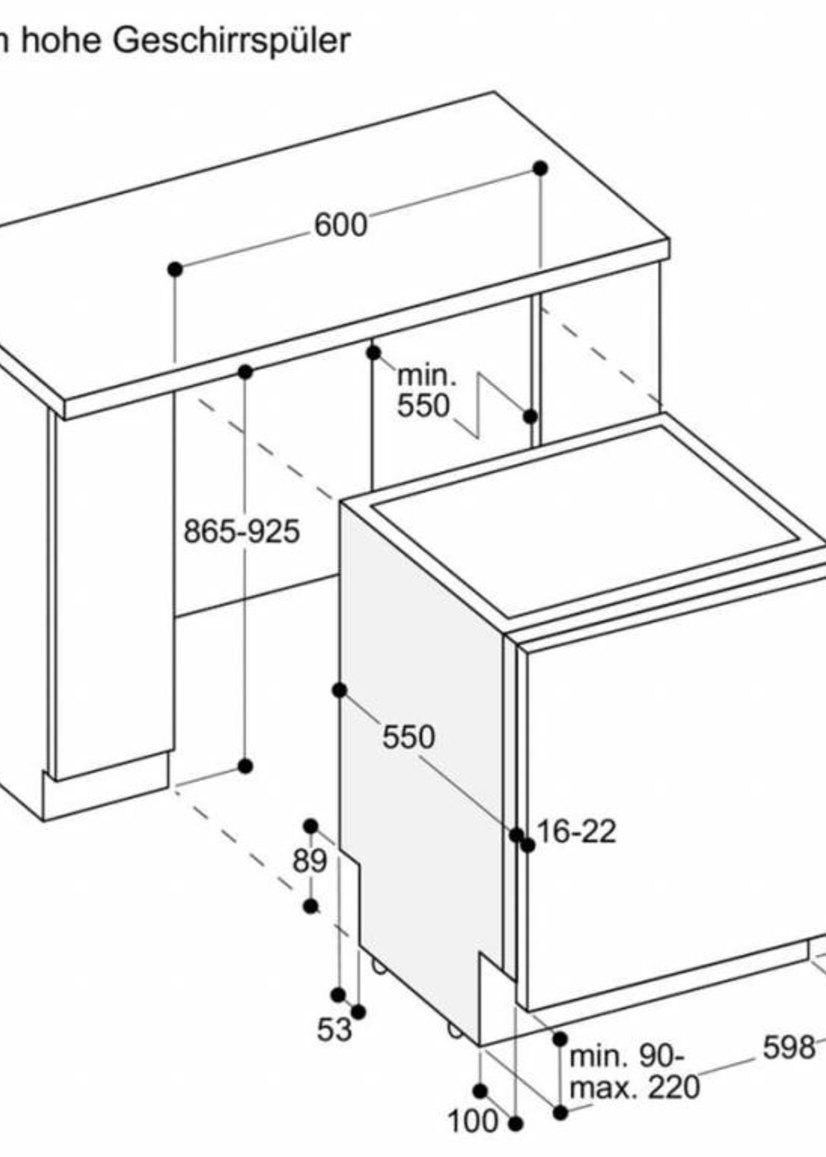 Gaggenau DF251161 volledig geintegreerde vaatwasser