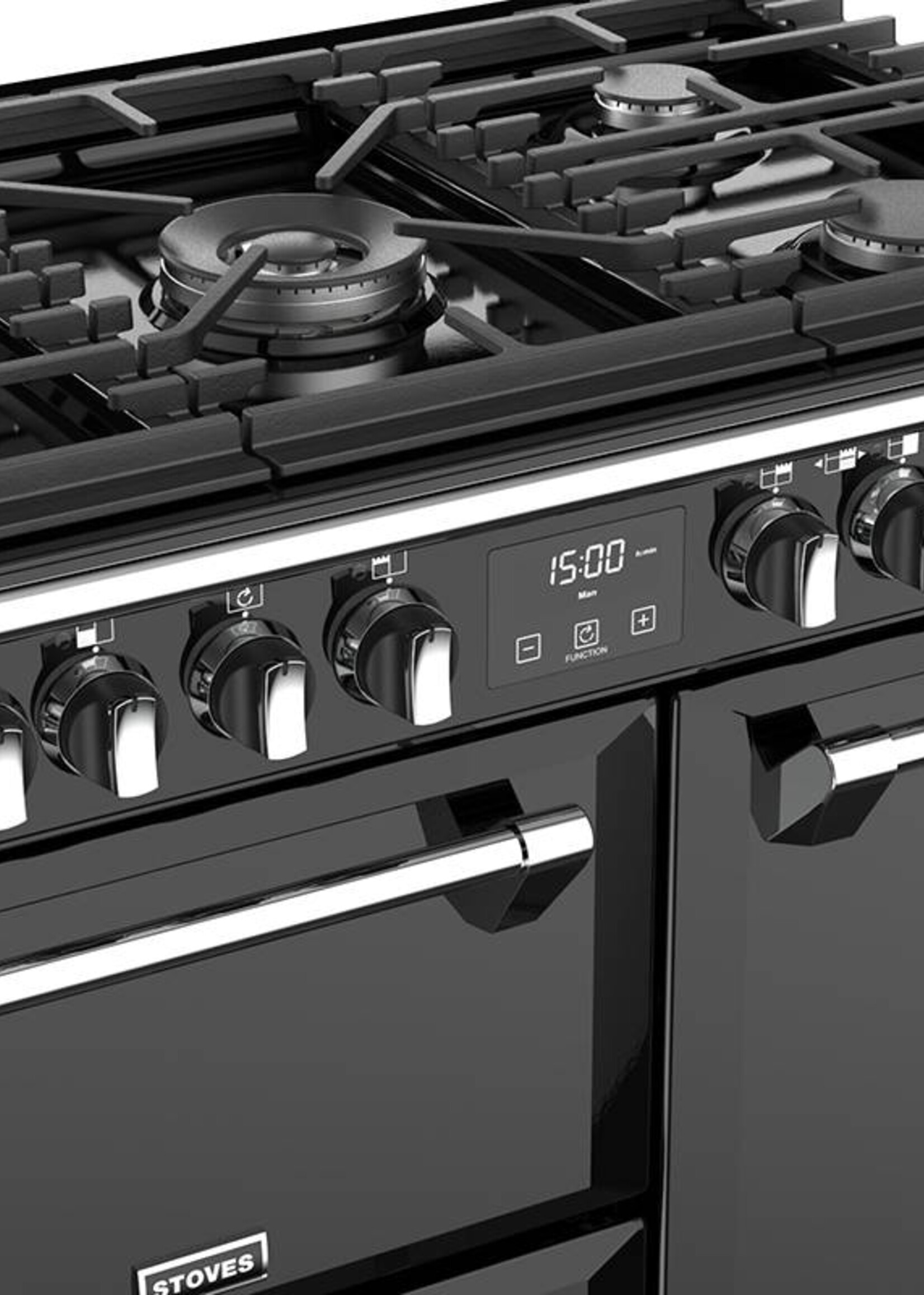 Stoves Richmond S900 DF zwart 90 cm fornuis