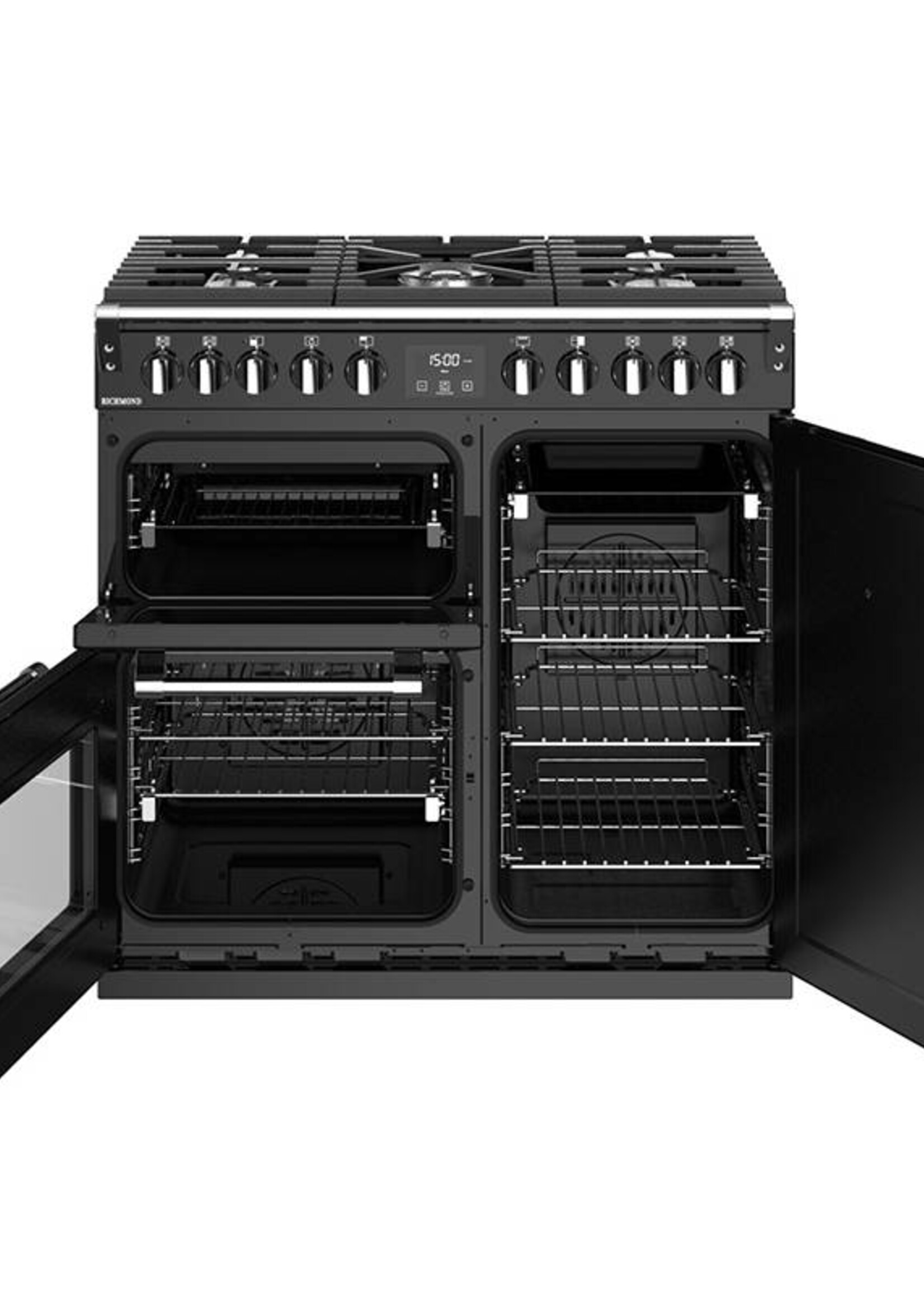 Stoves Richmond S900 DF zwart 90 cm fornuis