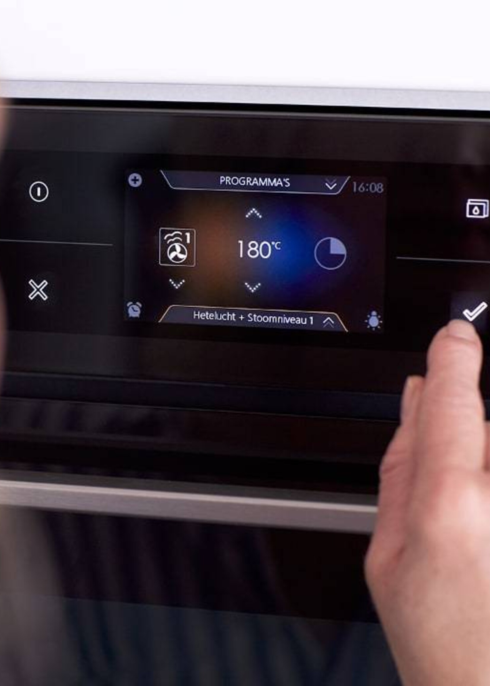 Atag CX4574MN multifunctionele oven met geïntegreerde magnetron en TFT display