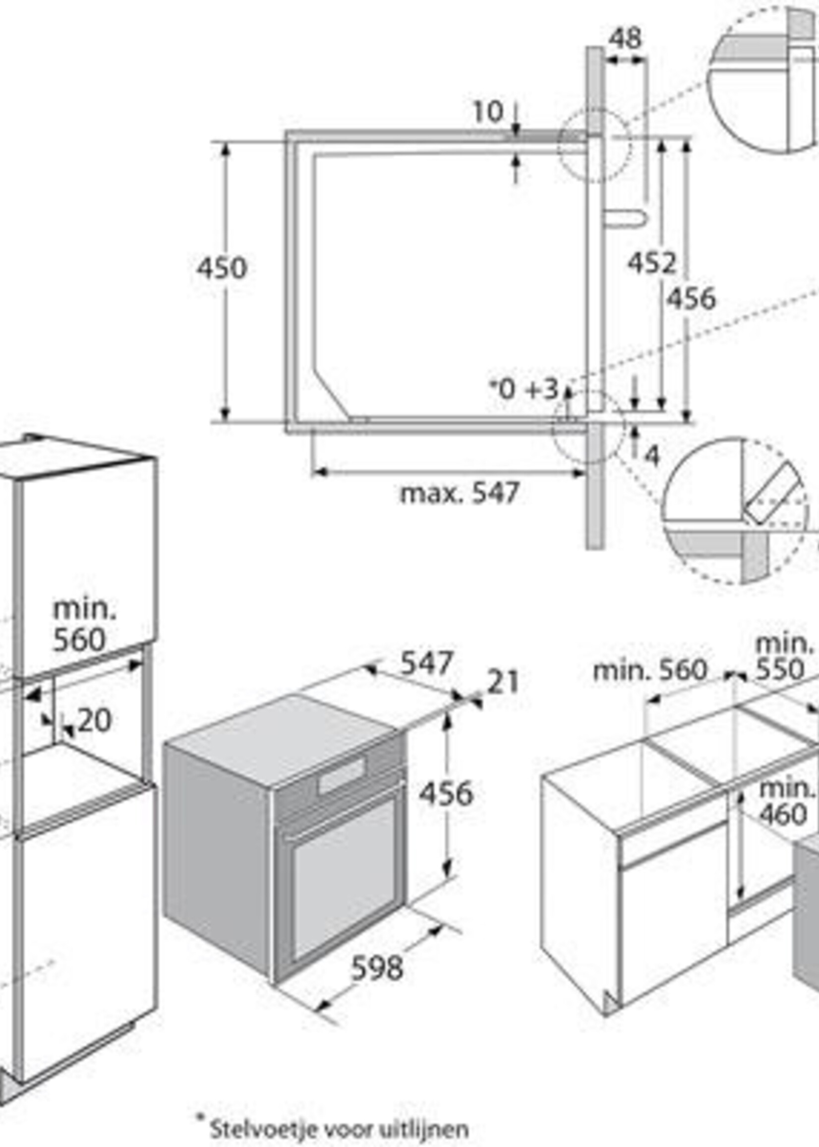 Atag CS4674M combi stoom oven (magna)