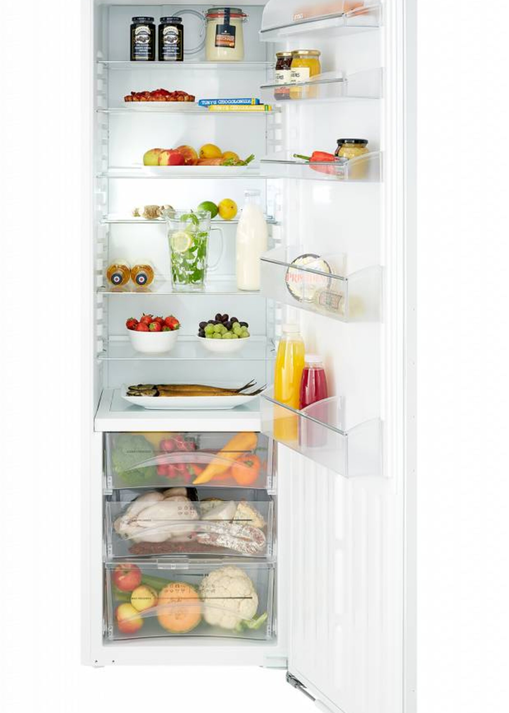 Atag KD80178AFN  inbouw koelkast  178 cm