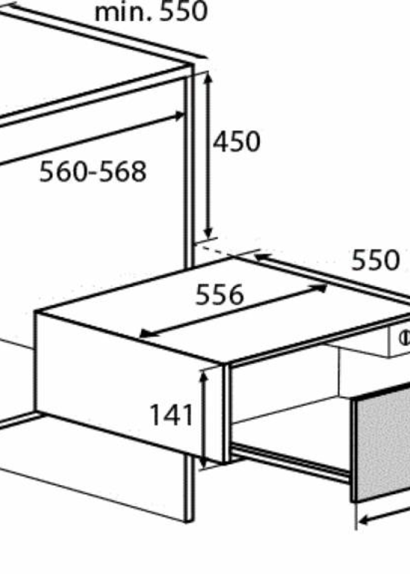 Atag WD1674M warmhoudlade