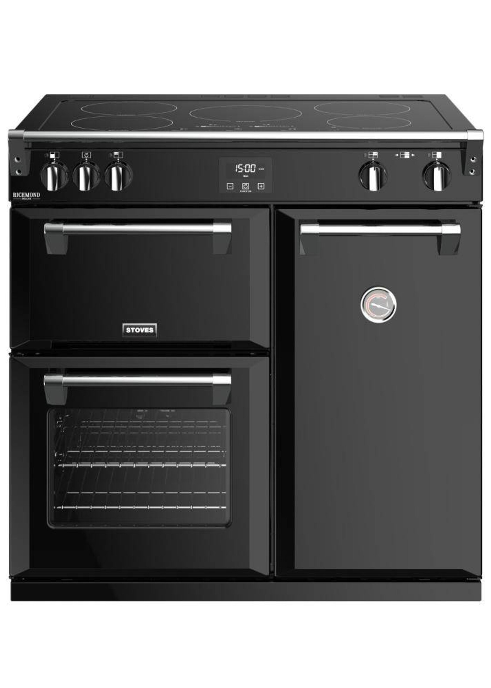 Stoves S 900 Ei de luxe zwart