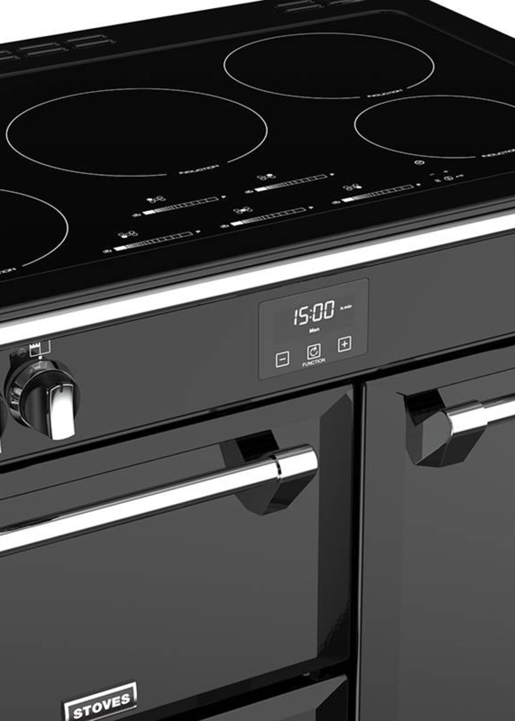 Stoves S 900 Ei de luxe zwart