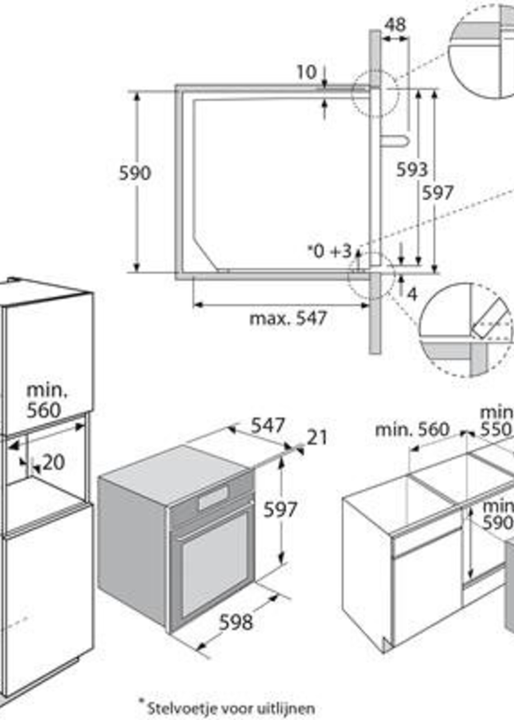 Atag CS6674M combi stoom-oven