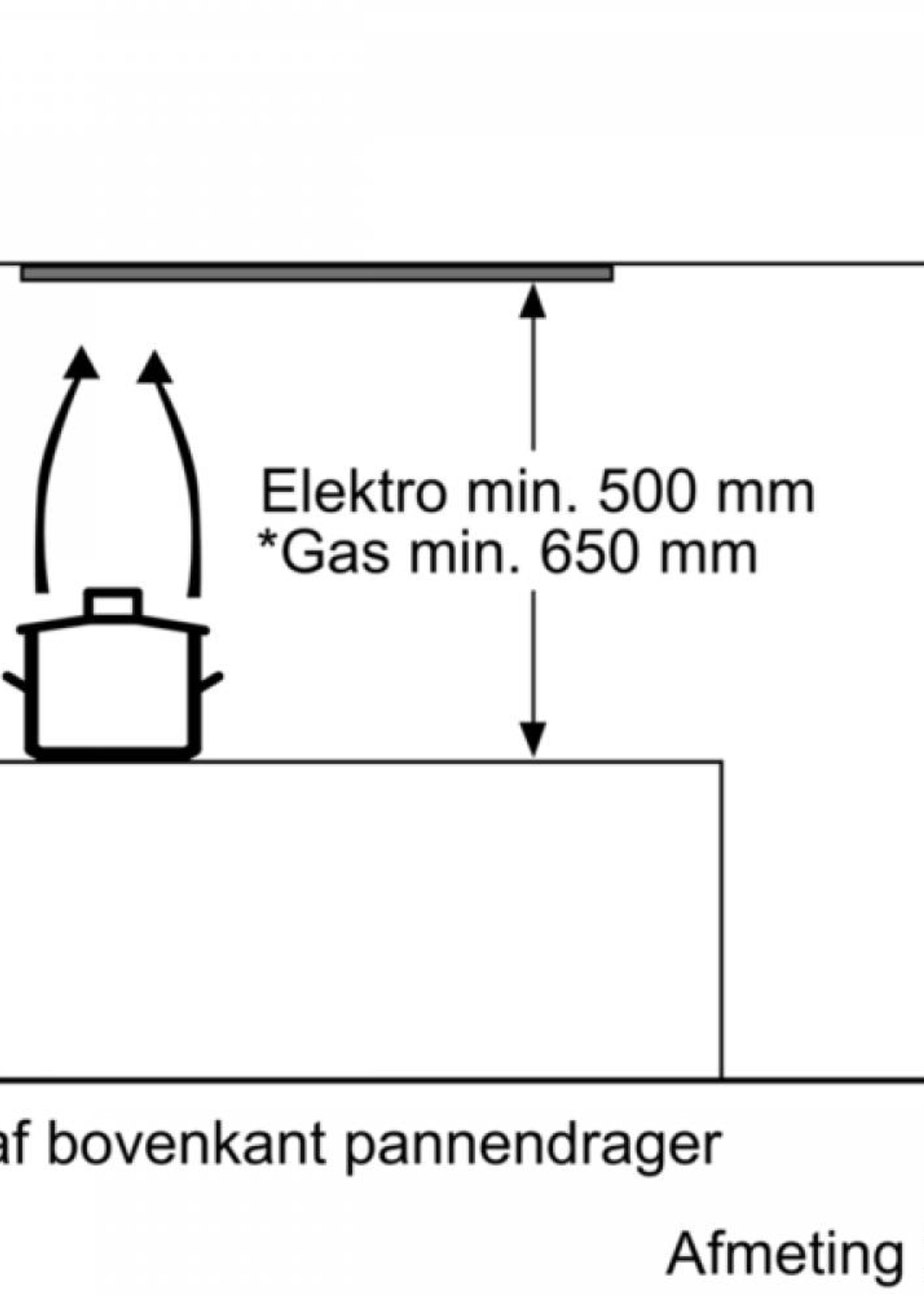 Siemens LB89585M inbouwunit afzuigkap