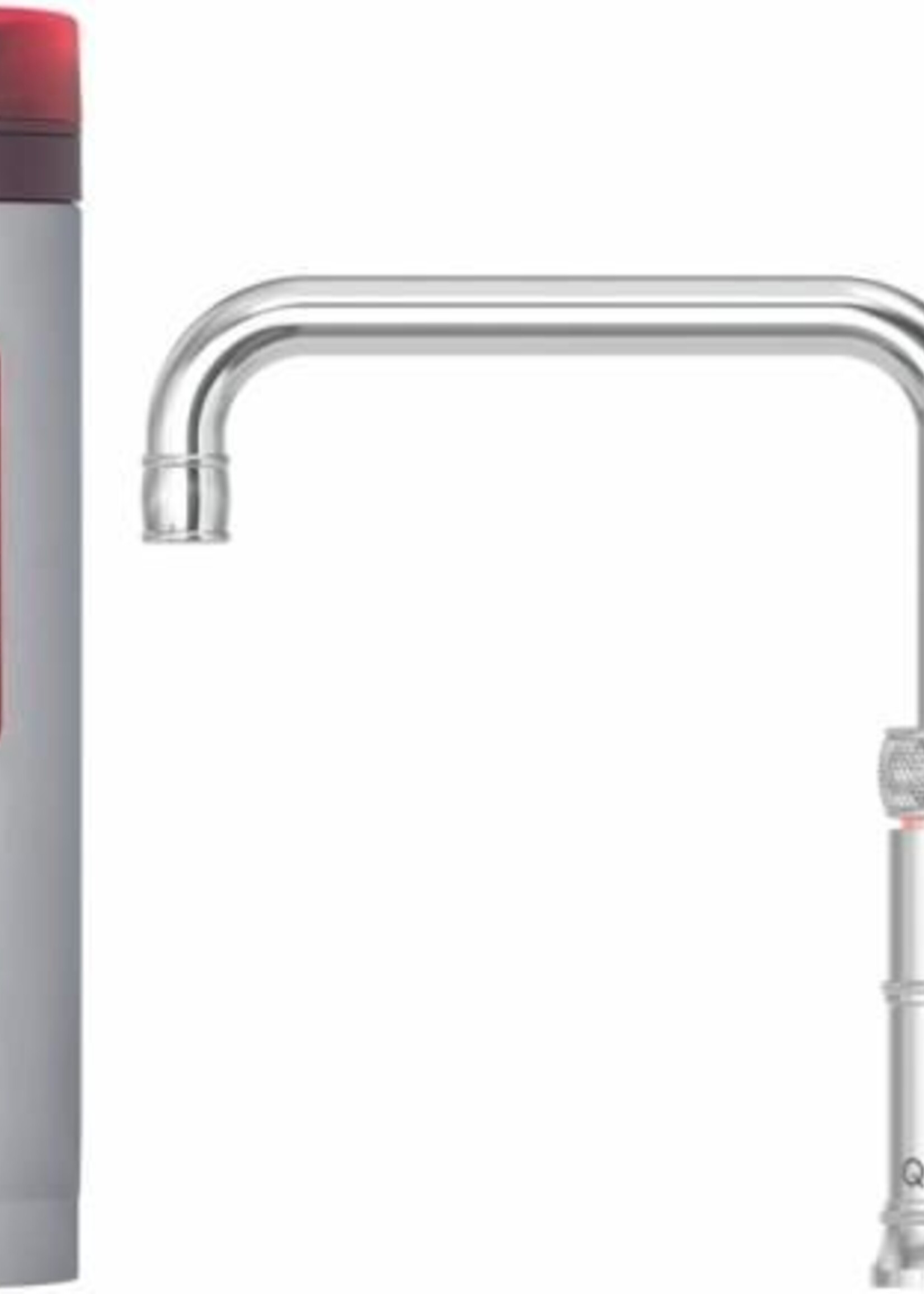 Quooker 22+CFSCHR | Classic Fusion Square Chroom COMBI+