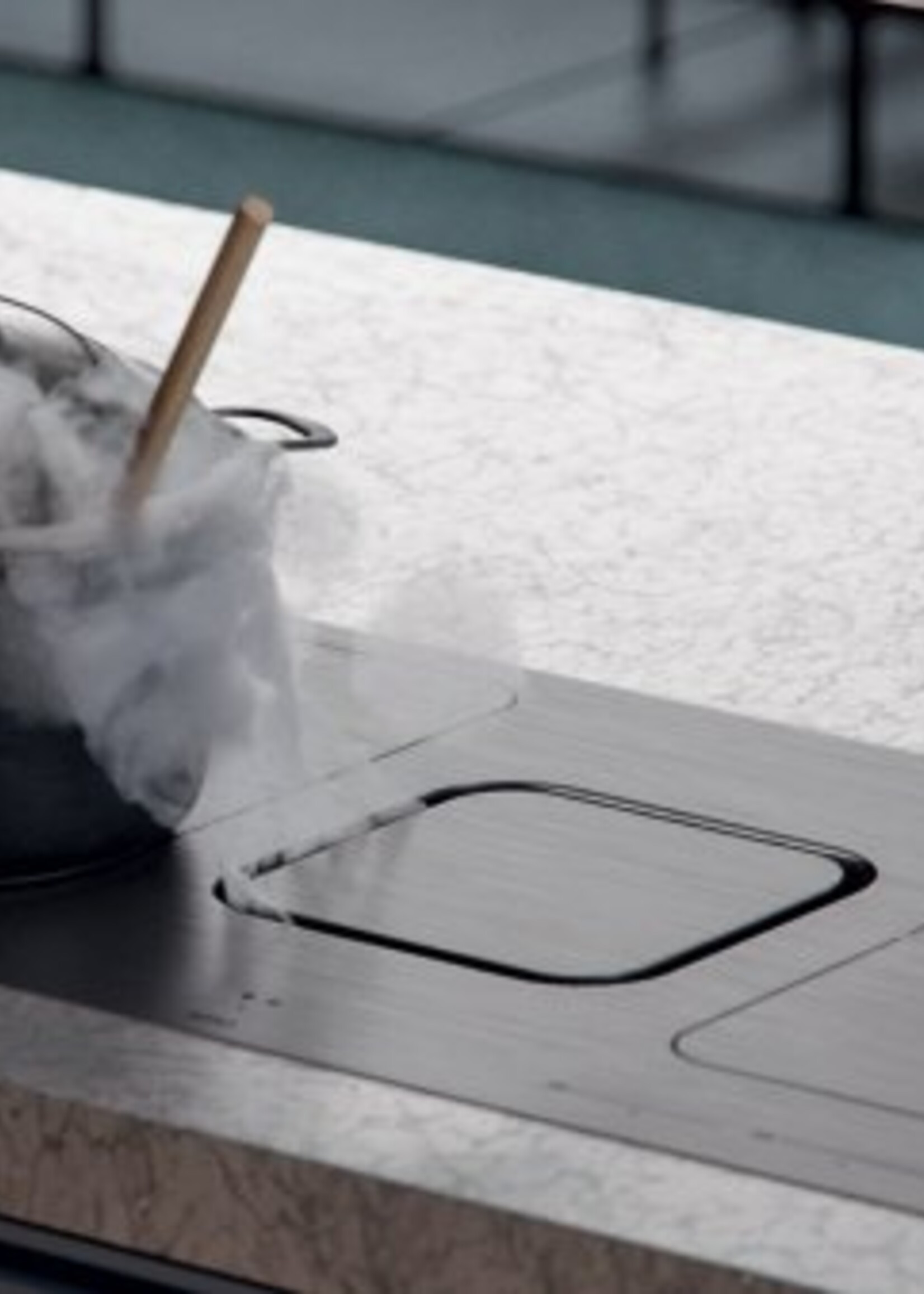 Atag HIDD8472LV Inductie kookplaat met afzuiging - 87 cm