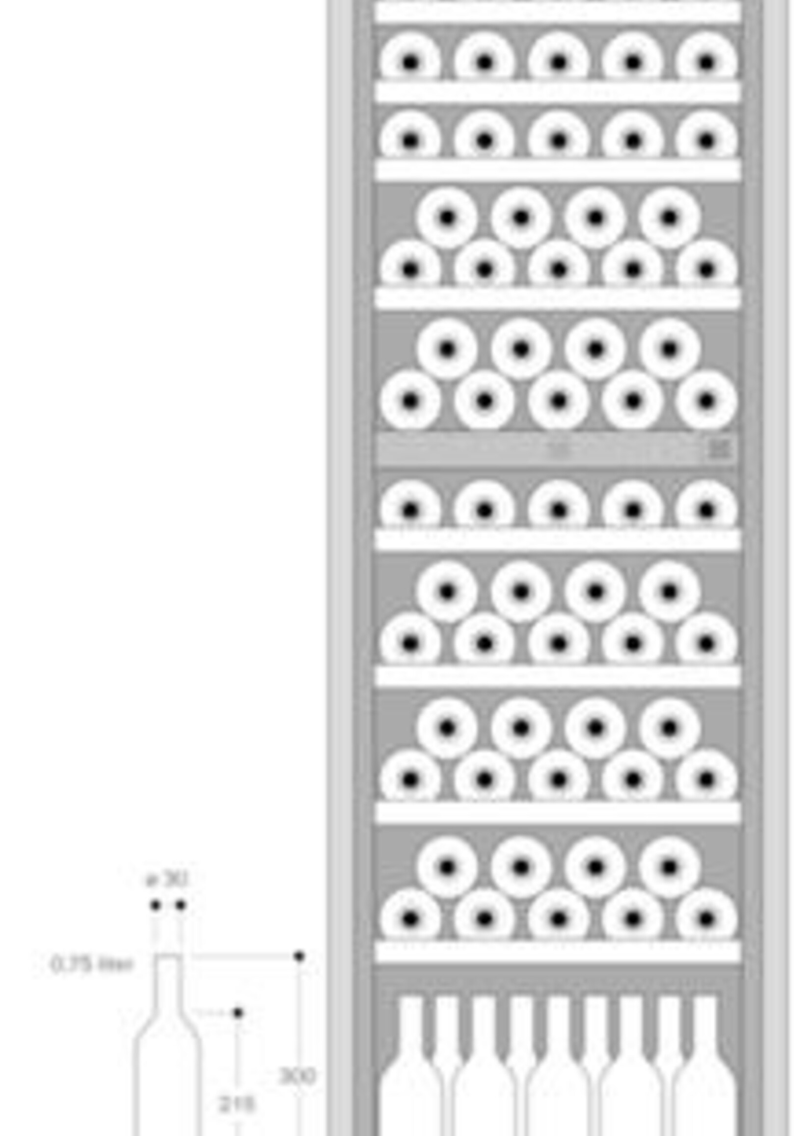 Gaggenau RW282260 200 serie Wijnklimaatkast