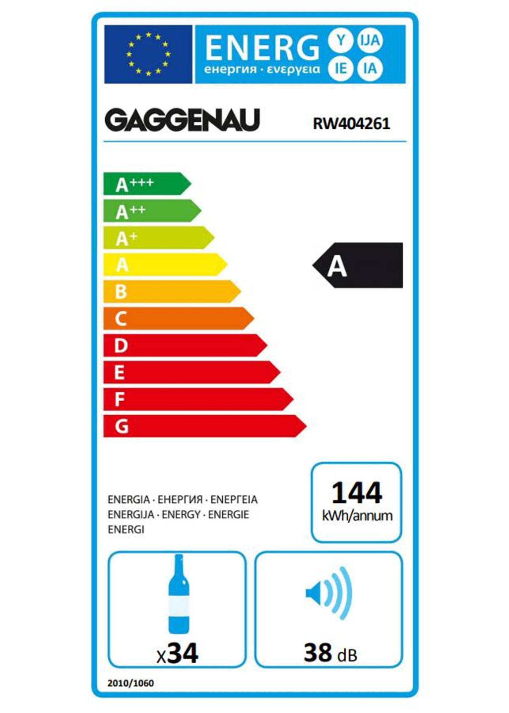 Gaggenau RW404261 200 serie Wijnklimaatkast