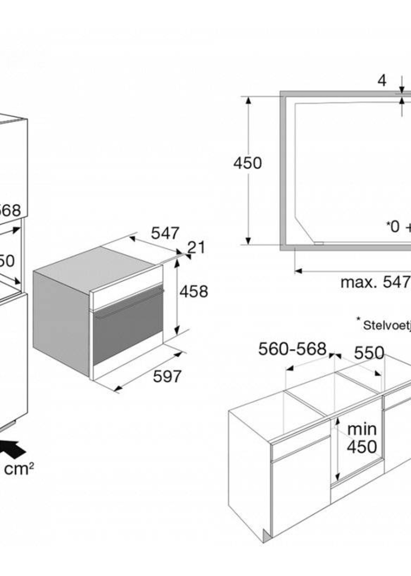Atag MA4611C inbouw magnetron 45cm